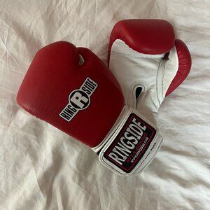 Ringside red boxing gloves